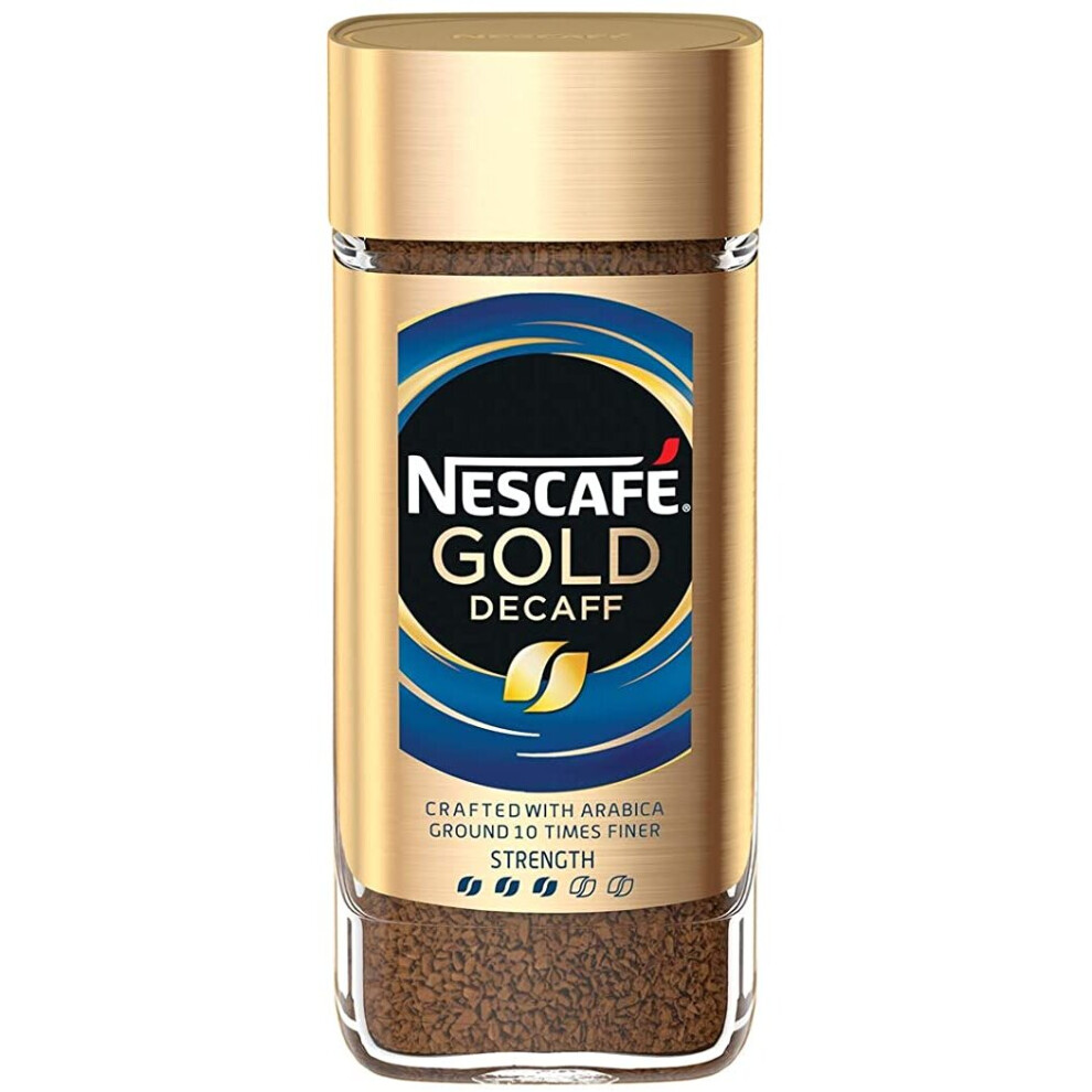 NescafÃ© Gold Blend Decaff Instant Coffee, 100 g (Pack of 6)