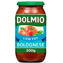 Dolmio Bolognese Low Fat Pasta Sauce 500g (Pack of 6)