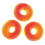 FUNDY GUMMY Mini Peach Rings 500g 1