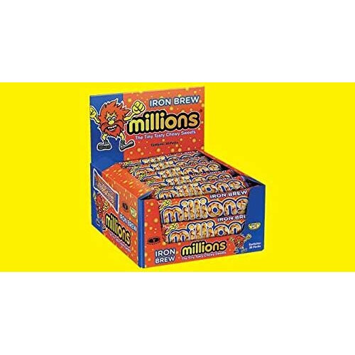Iron Brew Millions Sweets Candy Irn Bru Rare Flavour (Box of 30) on OnBuy