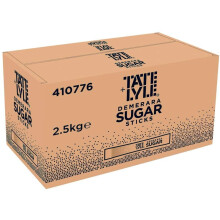 Tate & Lyle Demerara Sugar Sticks 2.5Kg (Pack of 1)