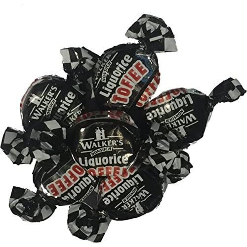 Walkers Walker's Nonsuch Liquorice Toffees 200gm 1