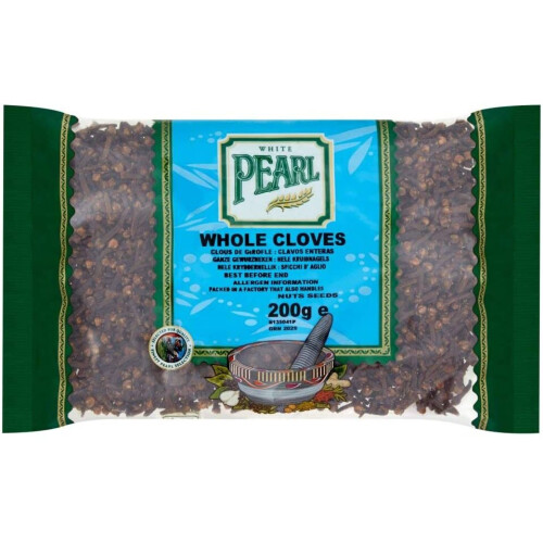 White Pearl Cloves Whole 200g (Pack of 2)
