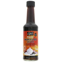Geo Organics Worcestershire Sauce - Organic 150ml (Pack of 6)