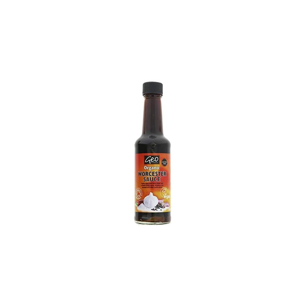 Geo Organics Worcestershire Sauce - Organic 150ml (Pack of 6)