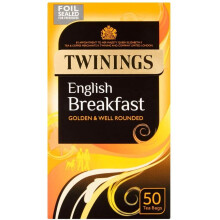 Twinings English Breakfast Tea Bags 50s x 4
