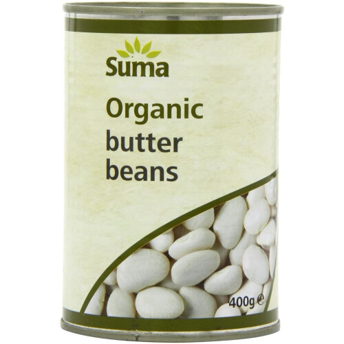 Suma Organic Butter Beans (Pack Of 6)
