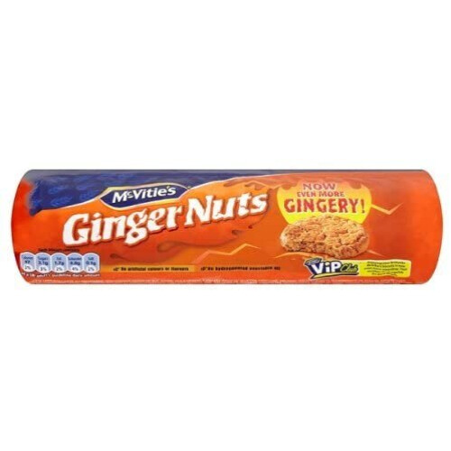 McVities McVitie's Ginger Nuts 250g (Pack of 9)