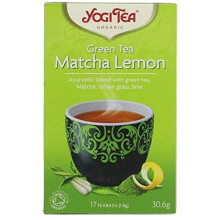 Yogi Tea Green Tea Matcha Lemon 17 Bags (Pack of 6)