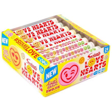 SWIZZLES MATLOW Swizzels Giant Love Heart Rolls (Pack of 24)