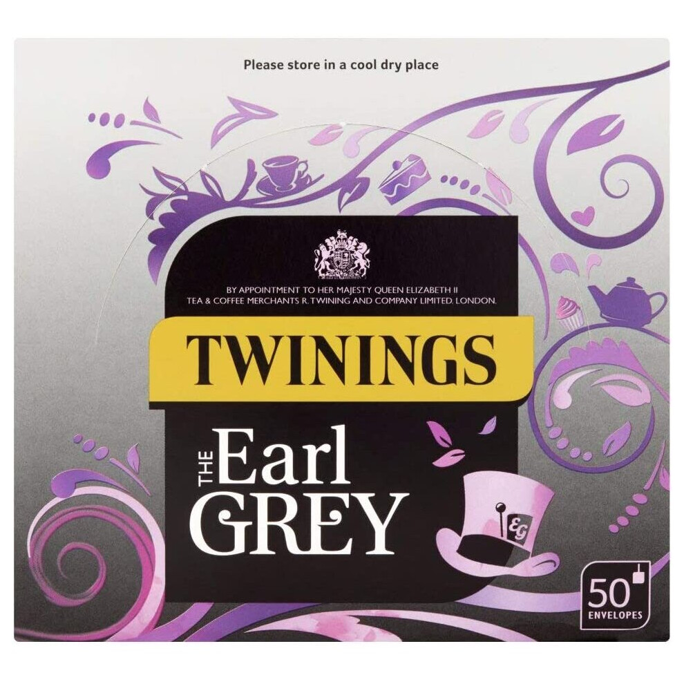 Twining Twinning Earl Grey Envelopes 50s x 6