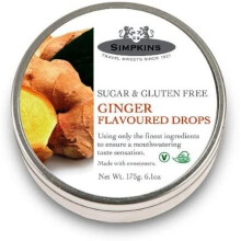 Sugar & Gluten Free - Simpkins Traditional Travel Sweets Tin 175g (Ginger)