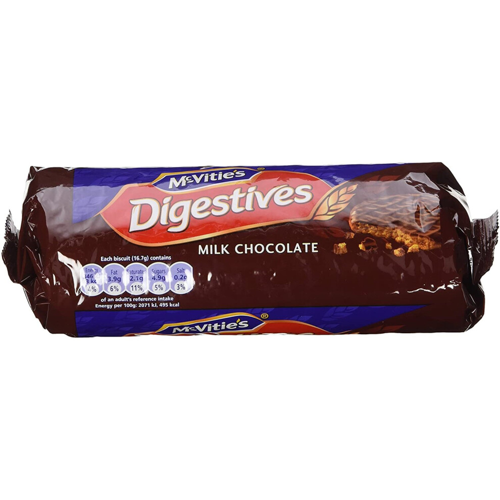 Mcvities Milk Chocolate Digestives 300G 3 Pack