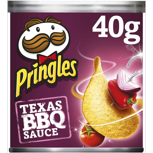 Pringles Pringles Texas BBQ Sauce, 40g (Pack of 12)