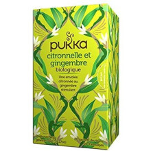 Pukka - Tea Lemongrass Ginger Organic - 20 Bags - Lot of 3 - Price Per Lot - Fast Delivery