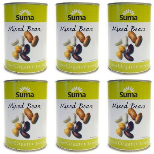 Suma - Organic Mixed Beans | 400g | (6 PACK)