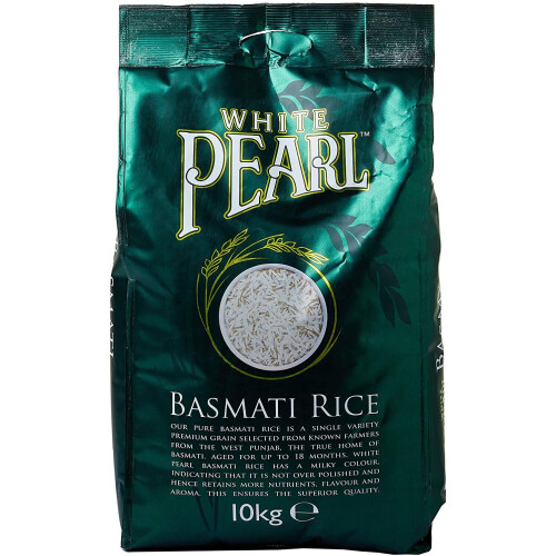White Pearl Basmati Rice - 10kg