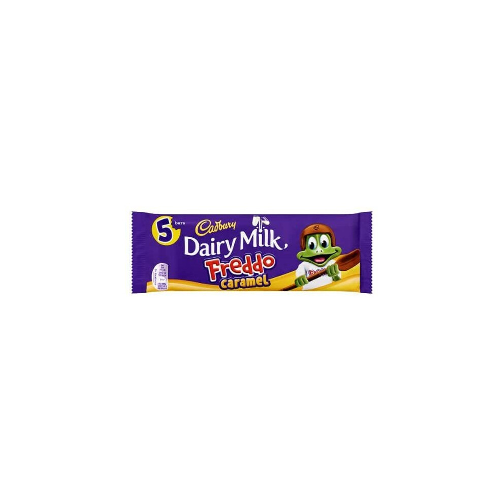 Cadbury Dairy Milk Freddo Caramel Chocolate Bar 5 Pack 97.5G Case Of 30