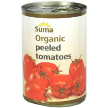 Suma - Tomatoes - Whole & Peeled Organic - 400g x 12