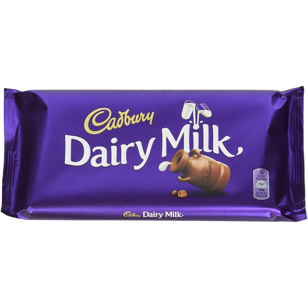 Cadbury Fairtrade Dairy Milk Chocolate Bar (200g) - Pack of 2