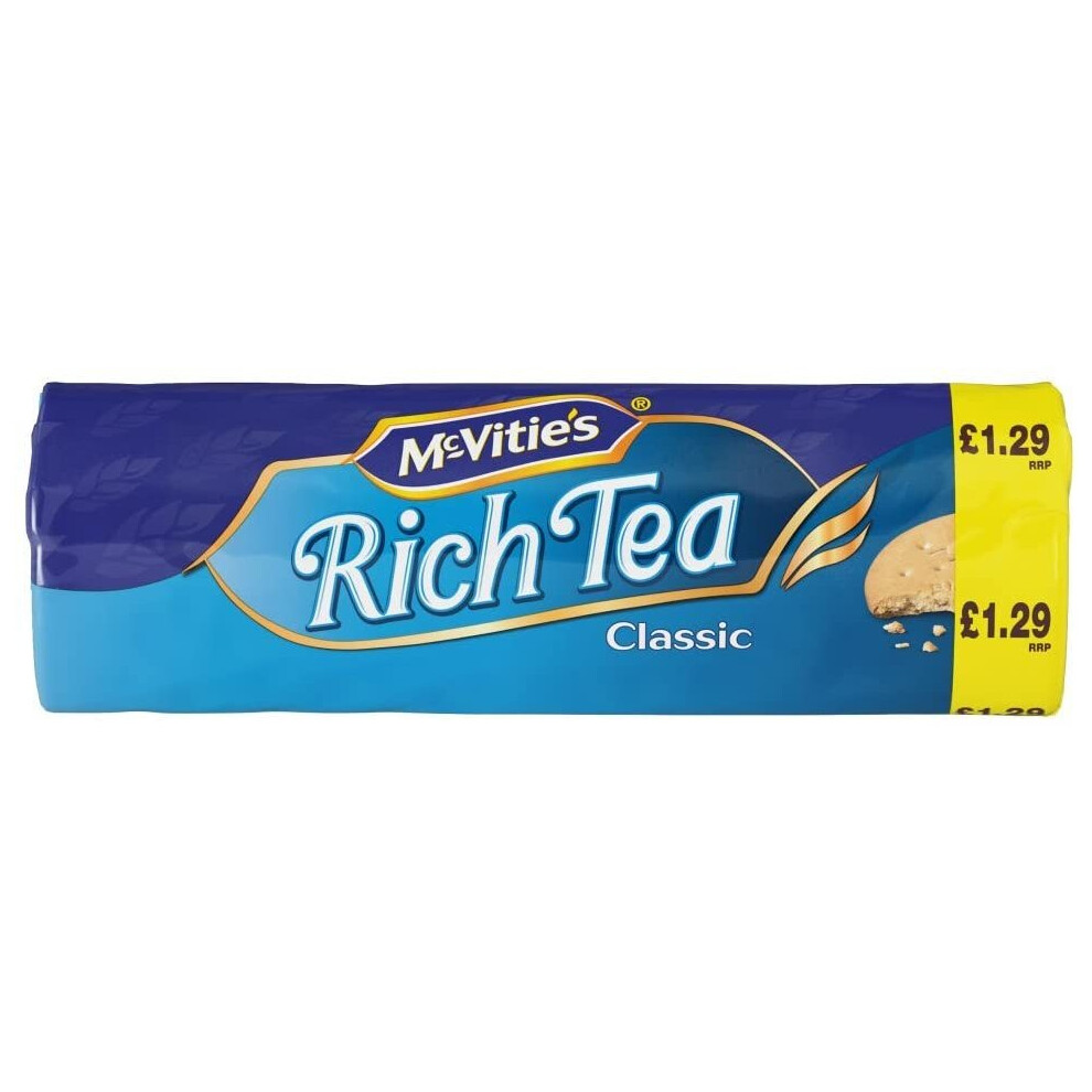 Mcvities Rich Tea Biscuits 300g x 6