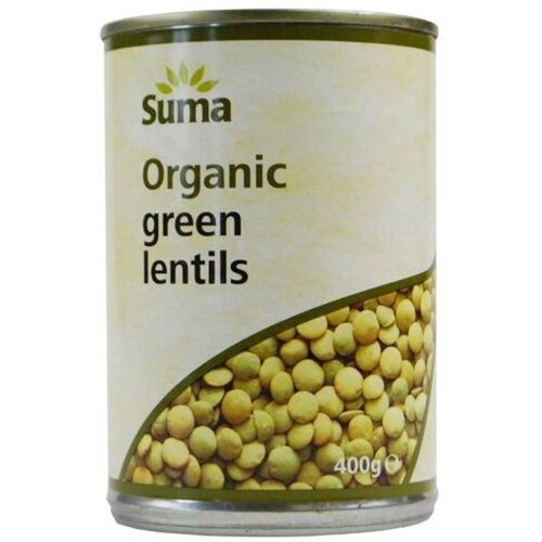 Suma | Green Lentils - Organic | 12 x 400G