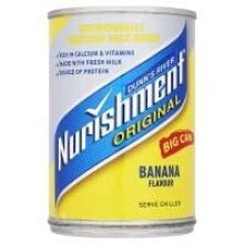 Dunns River Nurishment Banana Energy Drink - 12 x 400gm