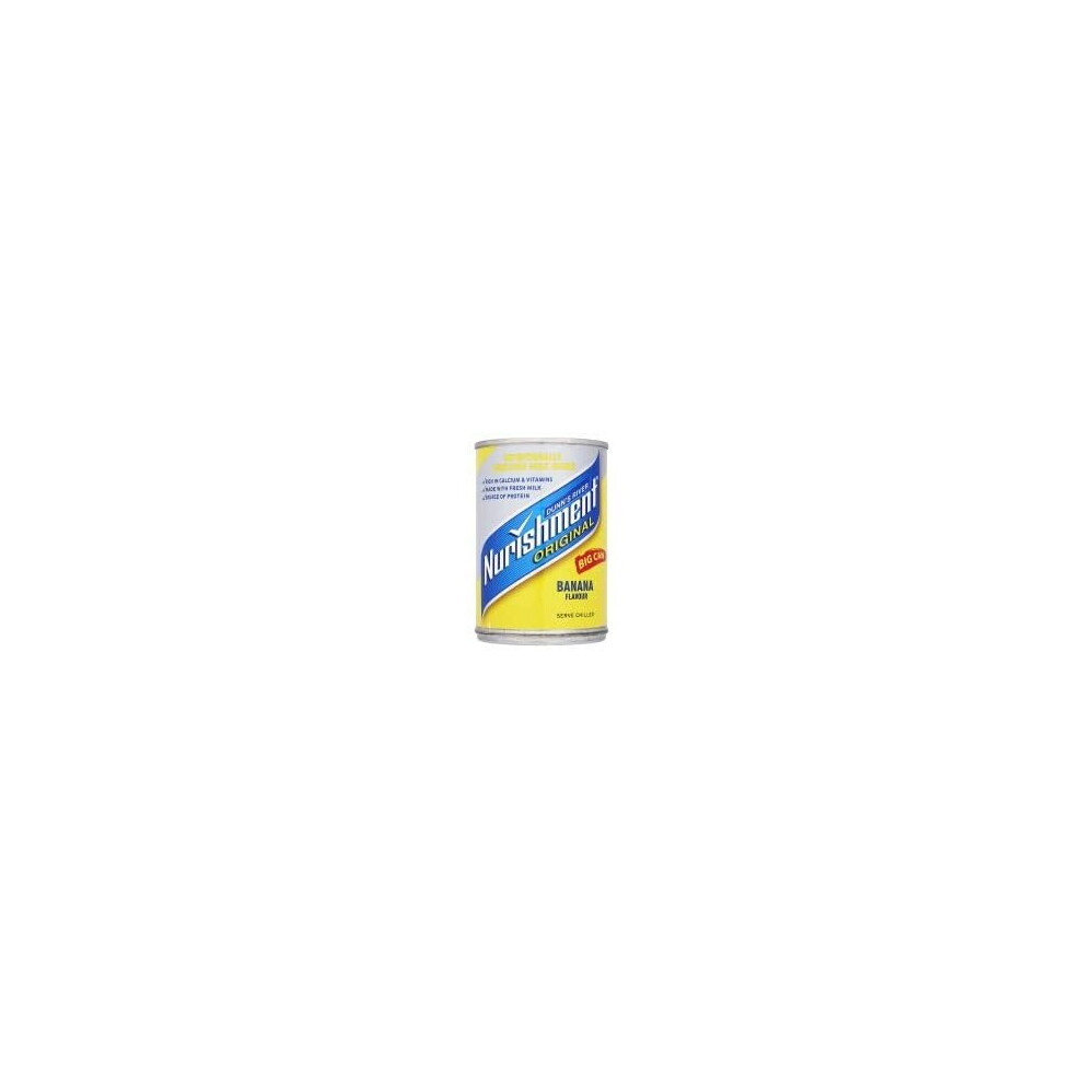 Dunns River Nurishment Banana Energy Drink - 12 x 400gm 