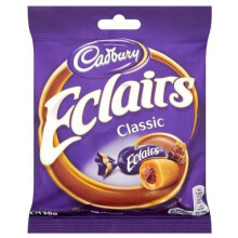 Cadbury Eclairs Classic Chocolate Bag 12x130g