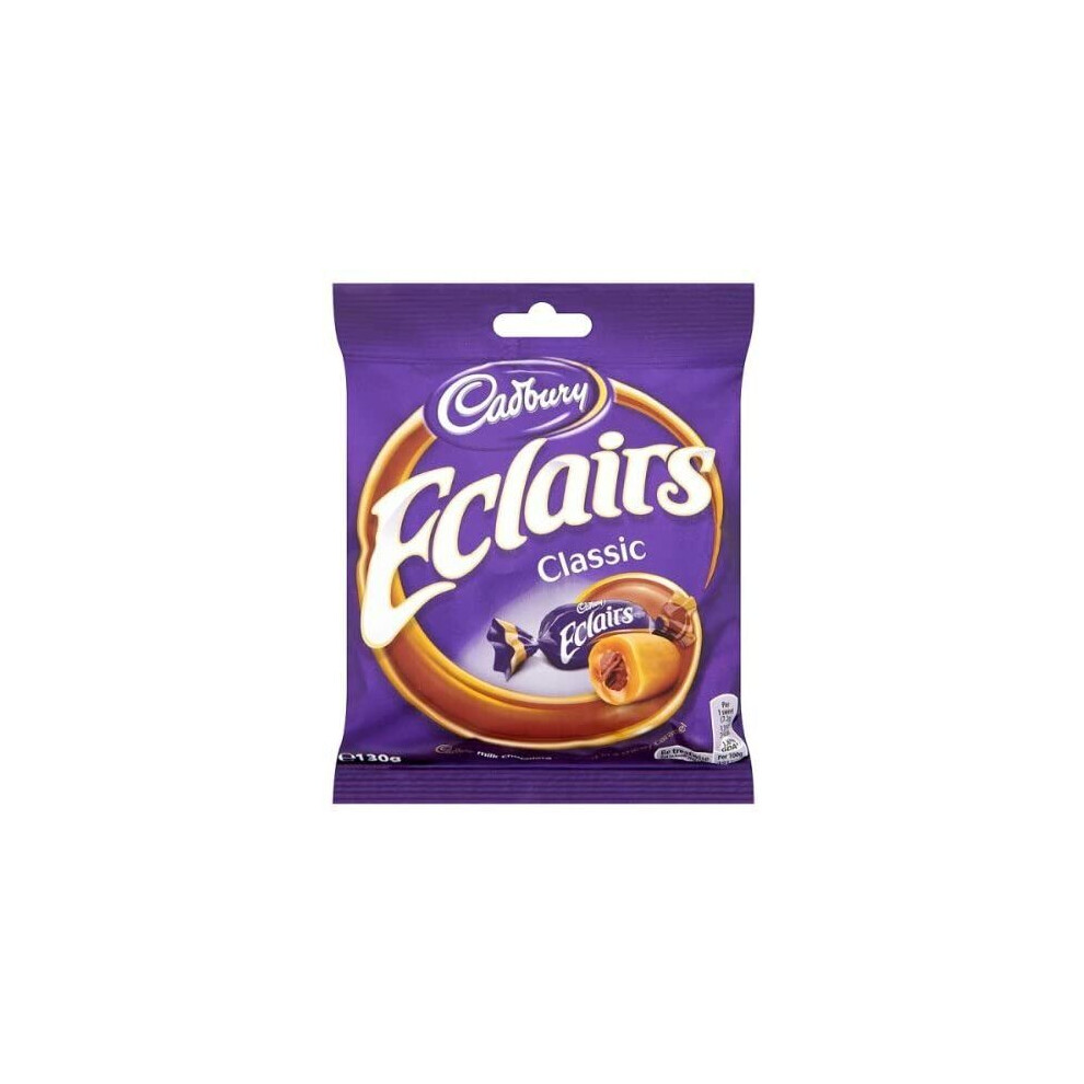 Cadbury Eclairs Classic Chocolate Bag 12x130g