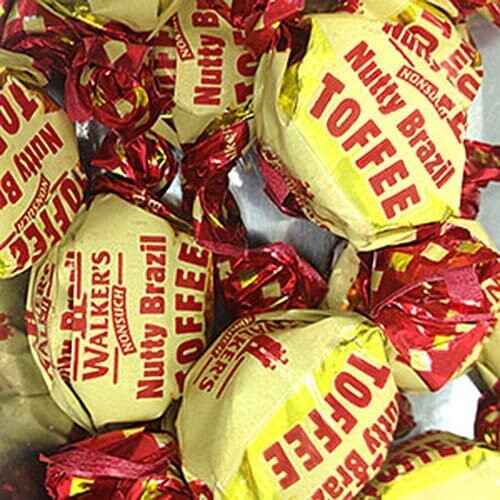 Walkers Walkers Nutty Brazil Toffees (250g) from LoviSweets