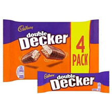 Cadbury Double Decker Chocolate Multipack 4 x 47g