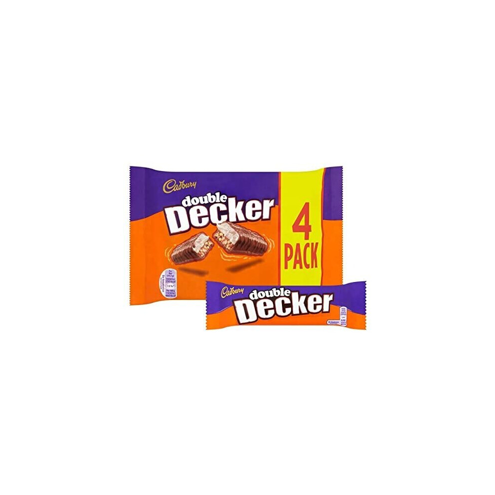 Cadbury Double Decker Chocolate Multipack 4 x 47g