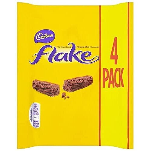 Cadbury Flakes Bar, 1.1 Oz, 24 Count