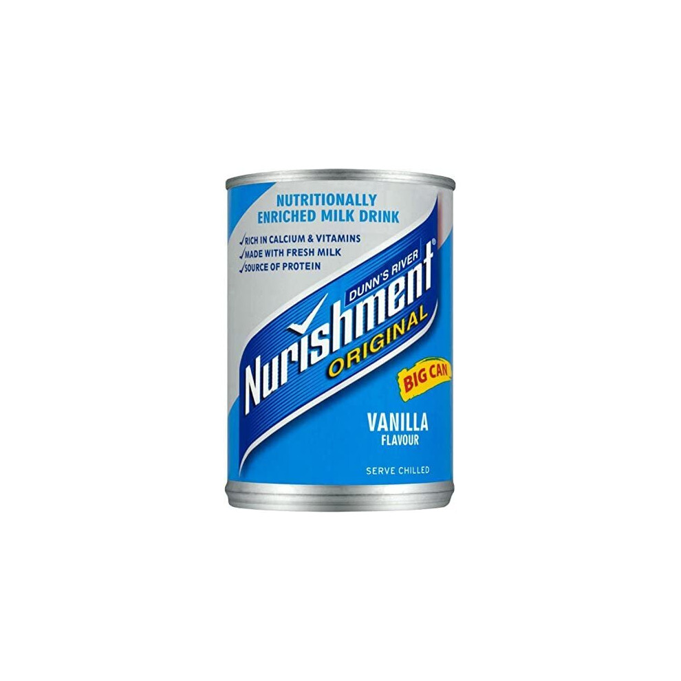 Dunn`S River Dunn's River Nurishment Original Big Can Vanilla Flavour 400G Case Of 12