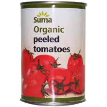 Suma | Tomatoes - peeled; whole OG | 12 x 400g
