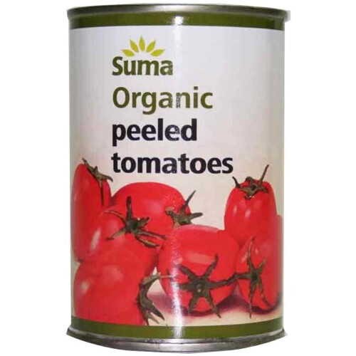 Suma | Tomatoes - peeled; whole OG | 12 x 400g