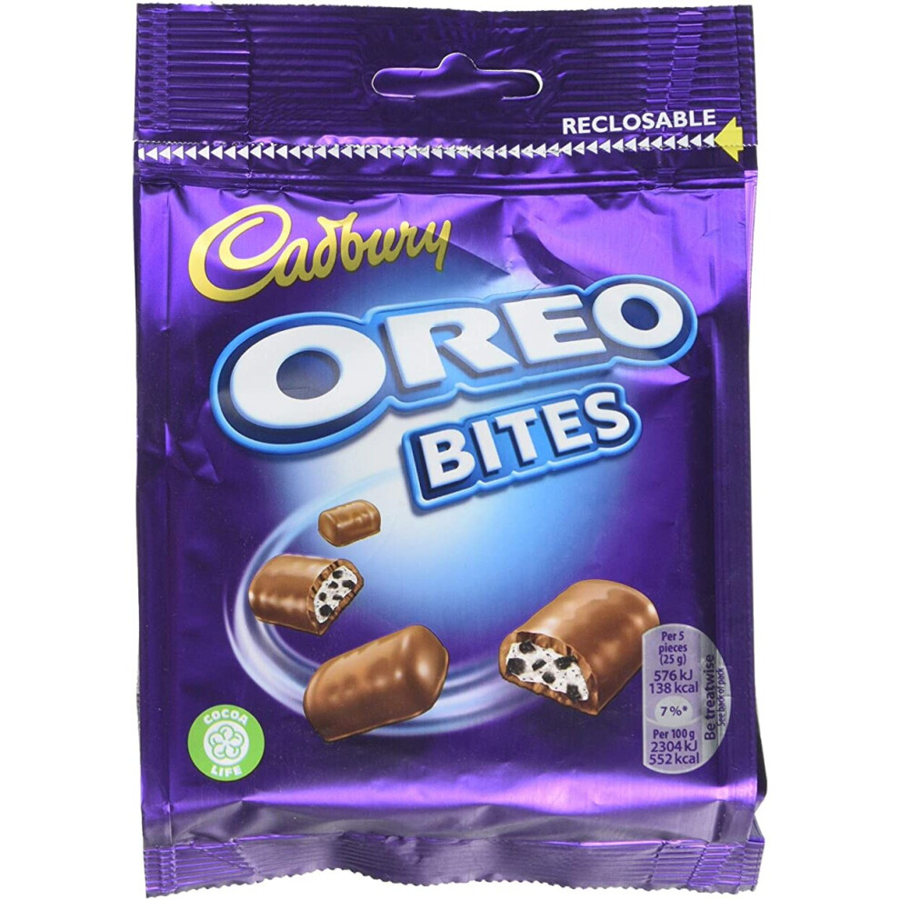 Cadbury Oreo Bites. 95 g, Pack of 10