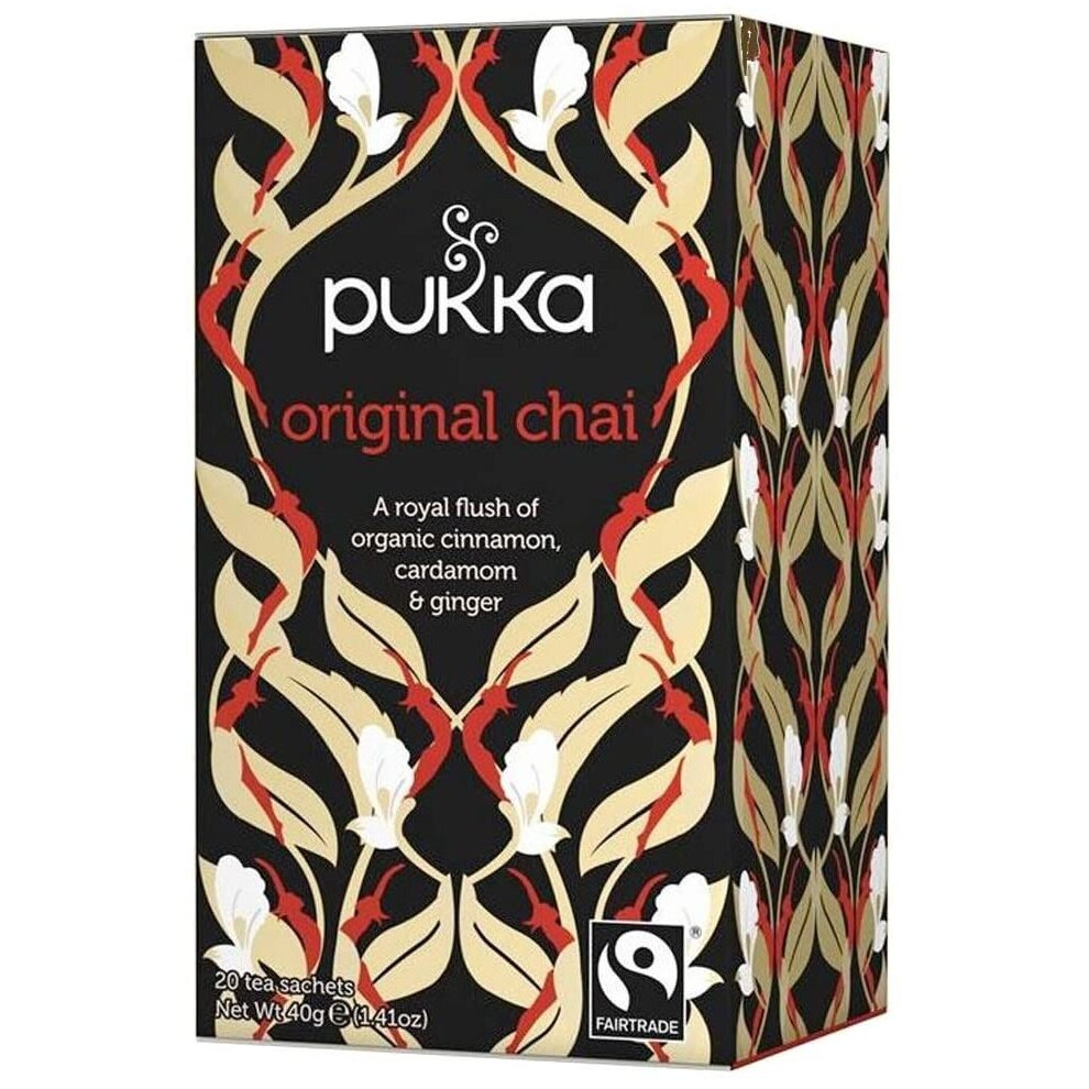 Pukka | Original (Black Spice) Chai | 2 x 20 bags