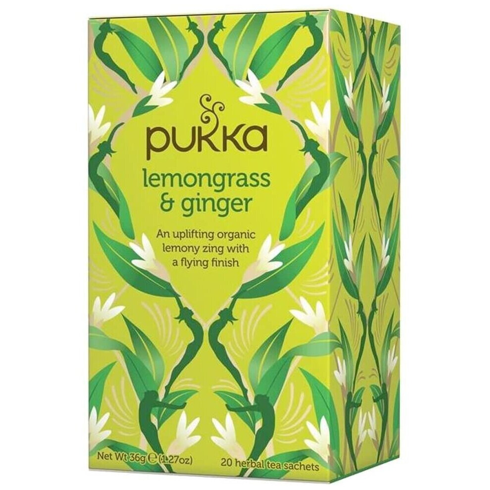 Pukka | Lemongrass and Ginger - og | 3 x 20 bags