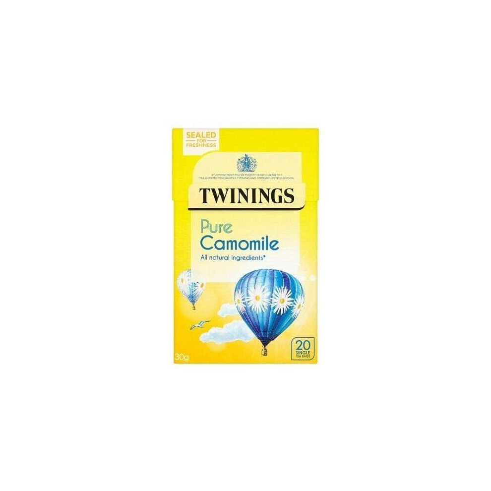 Twinings Pure Camomile 20 Bag 30g (Pack of 4)