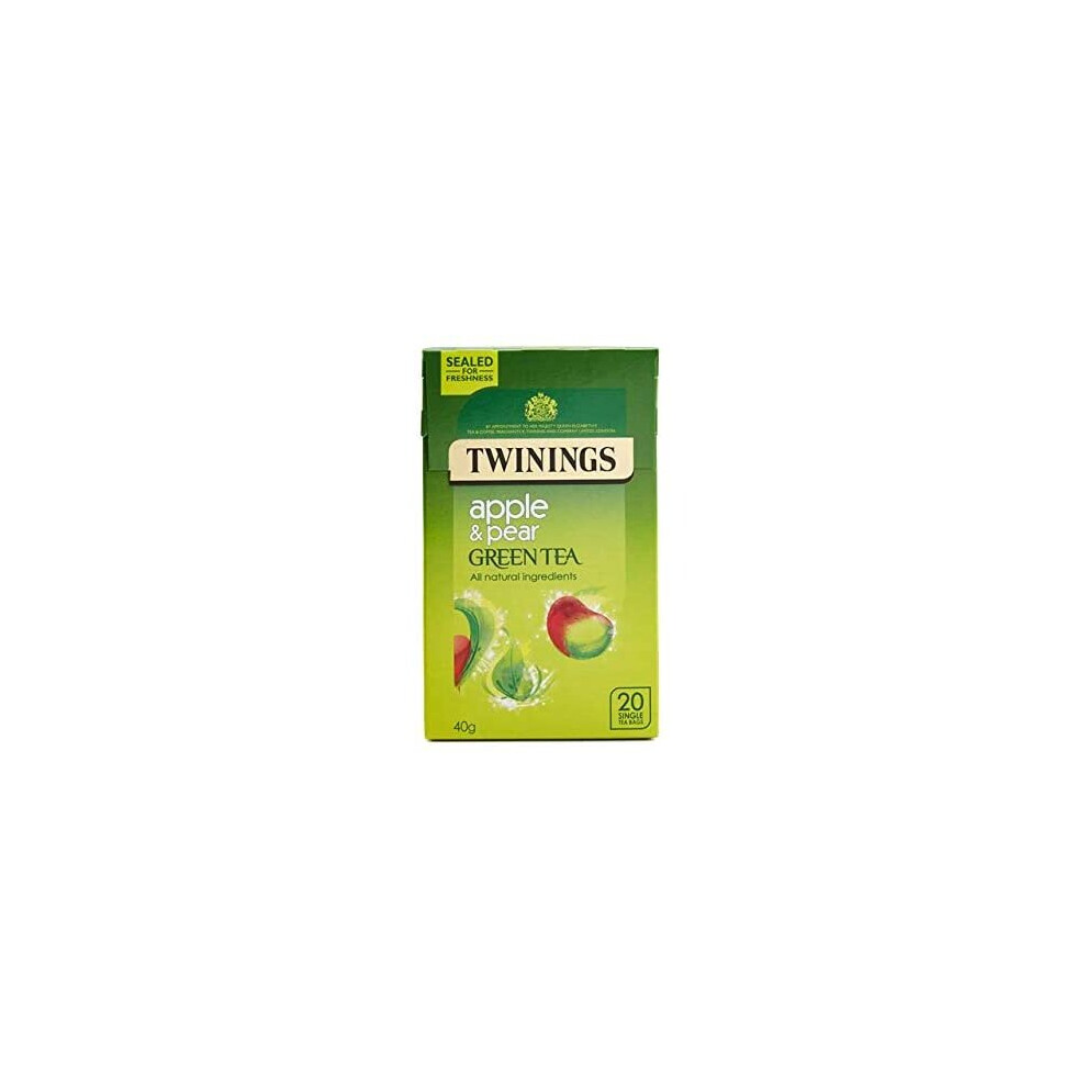 Twinings | Green Tea With Apple & Pear | 4 X 20 Bags