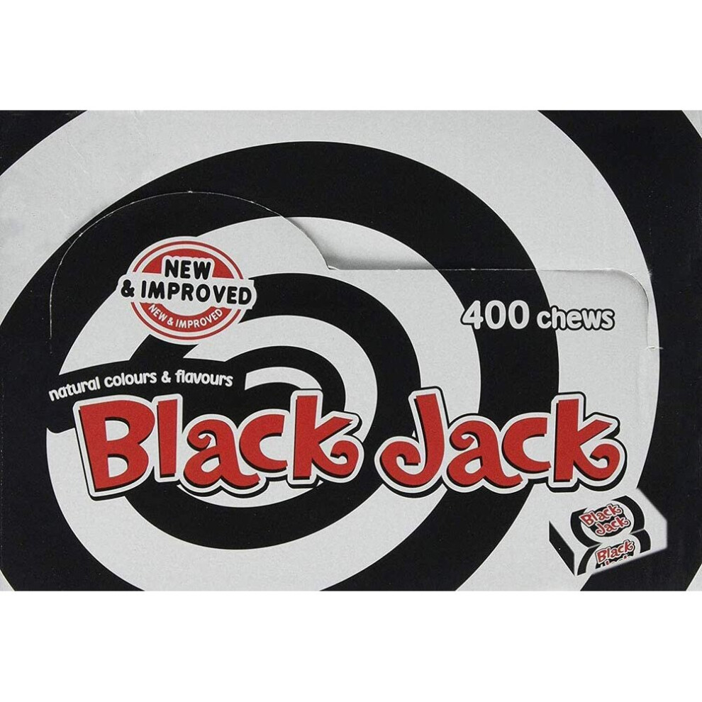 Barratt Black Jack Chew Packs (400 Pack)