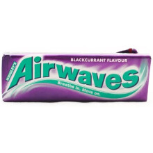 Wrigley's Airwaves Blackcurrant Chewing Gum (30 Packets (Full Box))