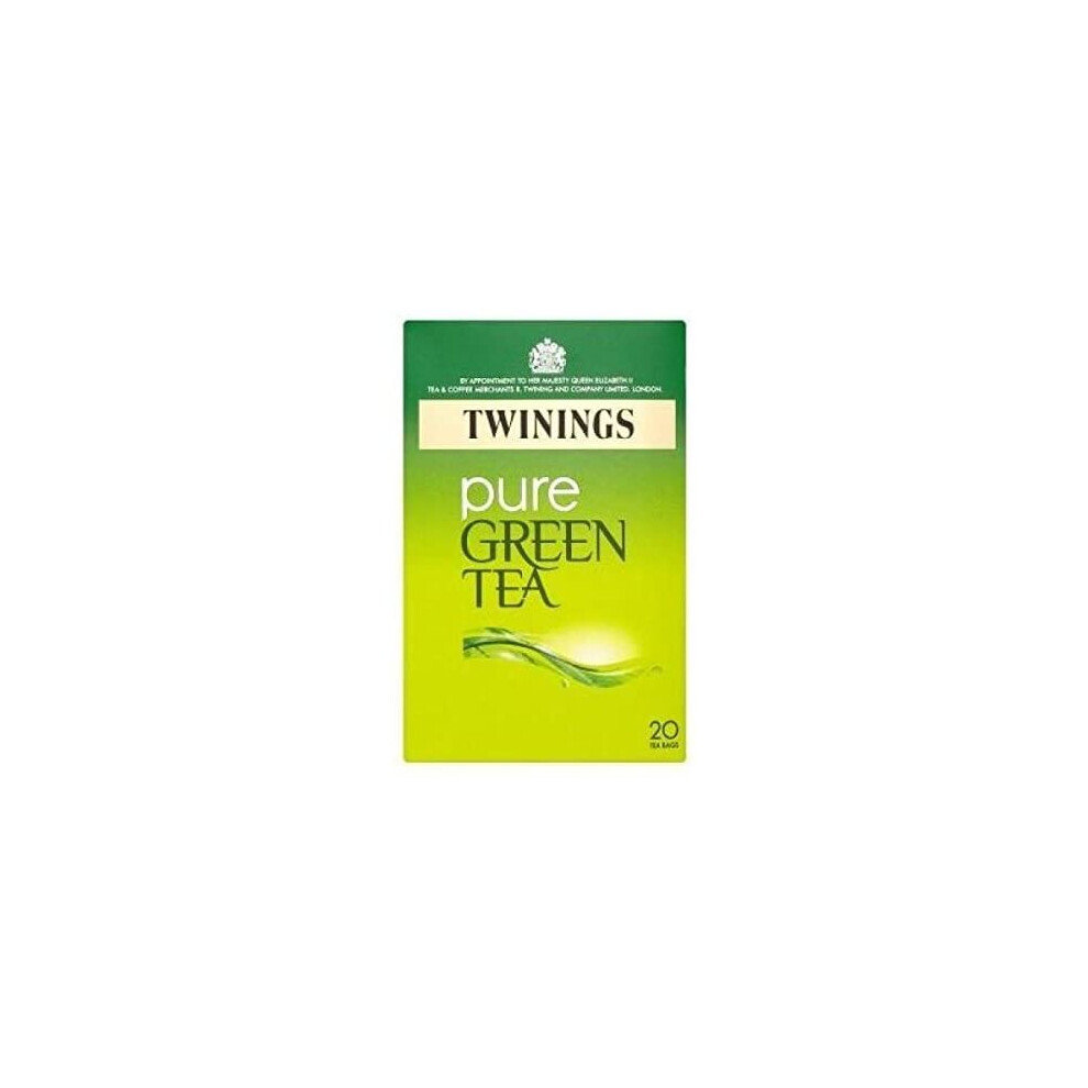 Twinings Pure Green 20 Tea Bags 50g (Pack of 4)