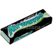 Wrigley's Airwaves Menthol Black Mint (Box of 30)