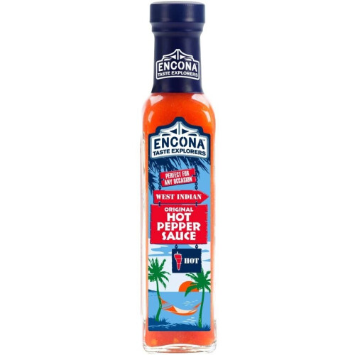Encona West Indian Hot Sauce 142ml x 3