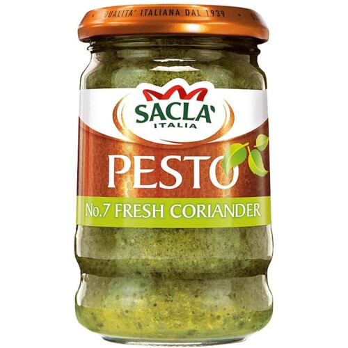 Sacla Coriander Pesto 190g x 6
