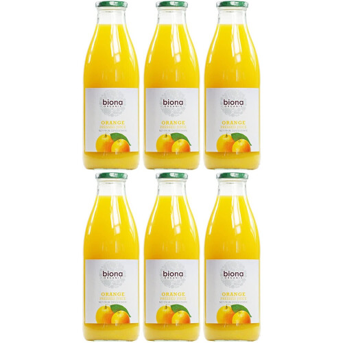 Biona - Organic Orange Juice | 1000ml | 6 PACK BUNDLE (6 PACK)