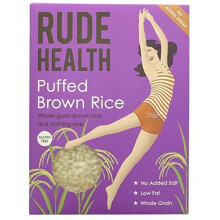 Rude Health Foods Puffed Brown Rice 225g (Pack of 4)